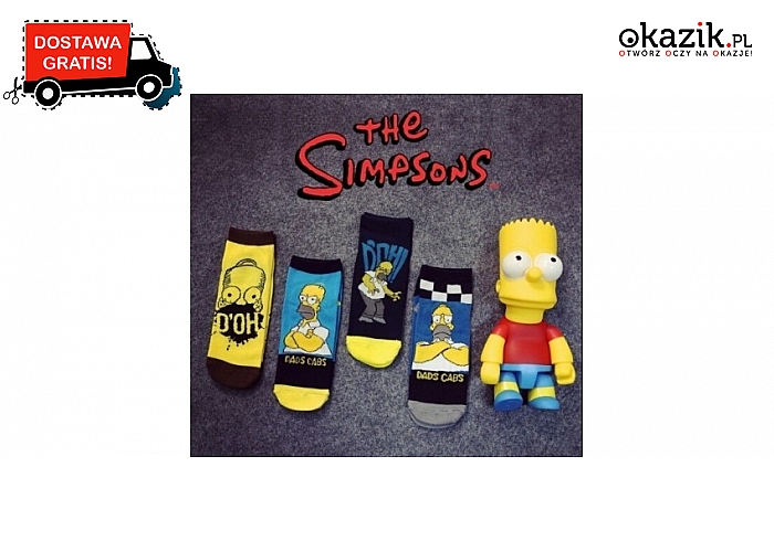 Bawełniane skarpetki The Simpsons