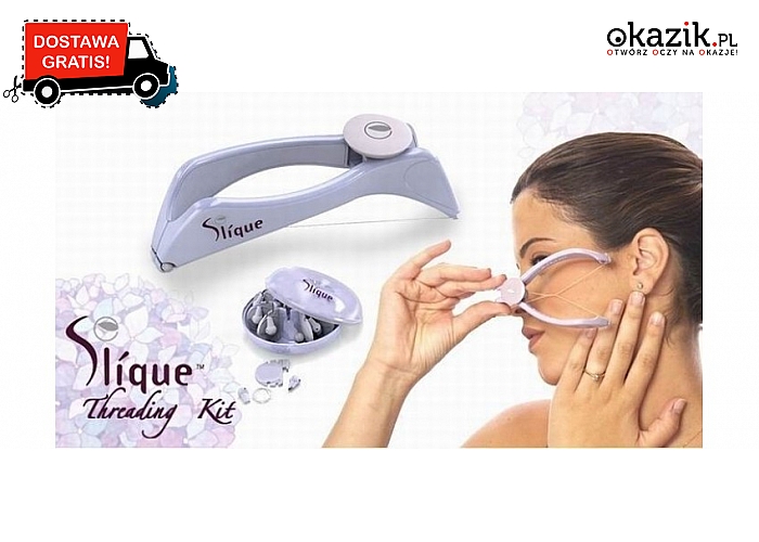 Depilator do usuwania owłosienia na twarzy i ciele.