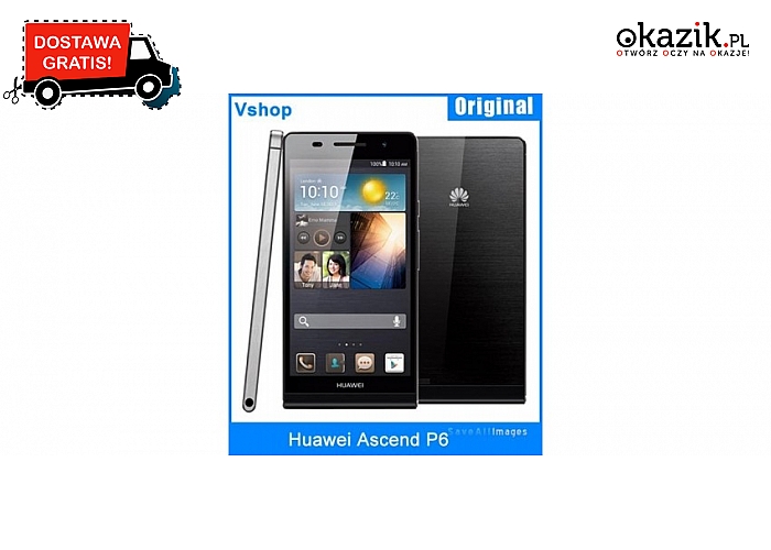 Smartphone Huawei Ascend P6 4,7''