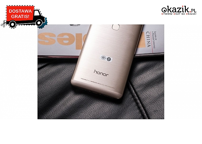 Smartphone   Honor 5X dual SIM z 5,5 calowym wyświetlaczem
