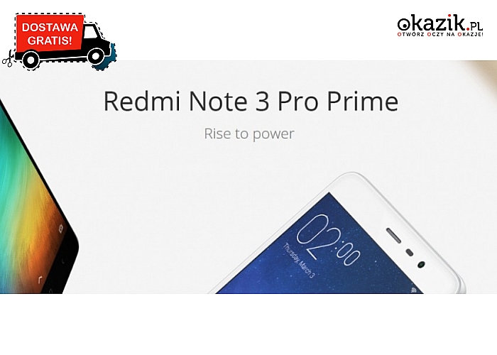 Smartphone Xiaomi Redmi Note 3. Dual SIM.