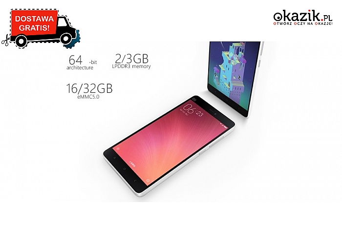 Smatrphone  Xiaomi Mi 4c. Dual SIM, 5,5 cala