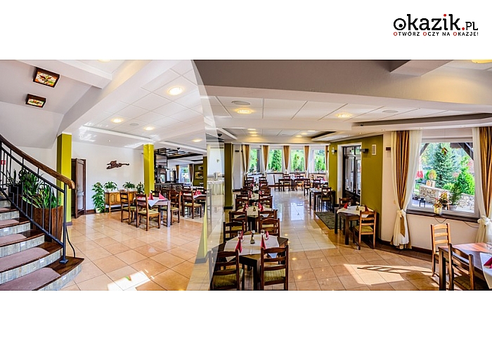 SZCZAWNICA, Hotel Smile Pieniny***.  Śniadania, WiFi, sala fitness oraz sala i plac zabaw dla dzieci.