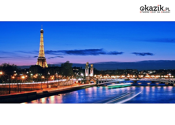5-dniowy pobyt na SYLWESTERA w stolicy FRANCJI na Polach Elizejskich lub na uroczystej kolacji w restauracji w Paryżu!