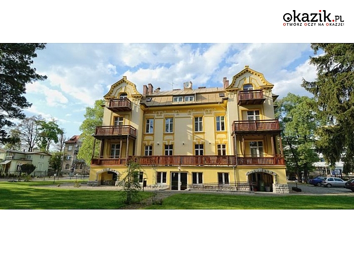 JELENIA GÓRA - CIEPLICE ZDRÓJ, Hotel Bella***. Wyżywienie, 2h w Termach Cieplickich, basen solankowy, jacuzzi, sauna!
