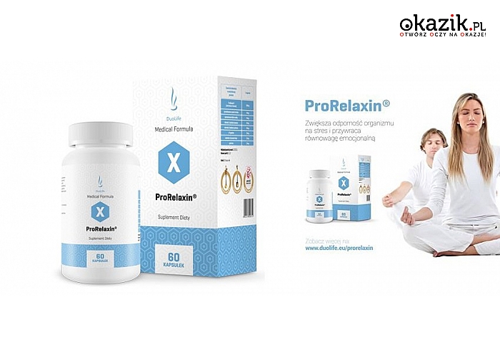 DuoLife Medical Formula ProRelaxin- 60 kapsułek (97 zł)