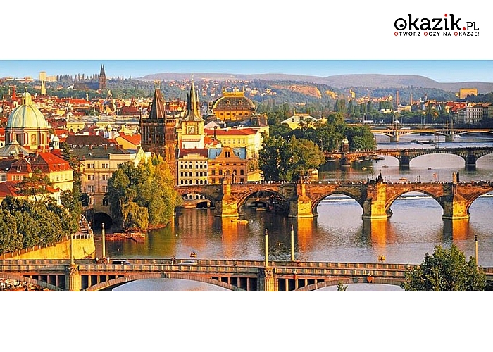 PRAGA – CZESKA STOLICA na przyjemne dwa dni! Nocleg***, przejazd, bogaty program + opieka praskiego przewodnika.