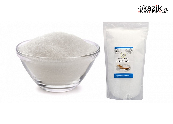 KSYLITOL FIŃSKI - cukier brzozowy 1, 3 lub 10 kg! 100% naturalna alternatywna dla cukru.