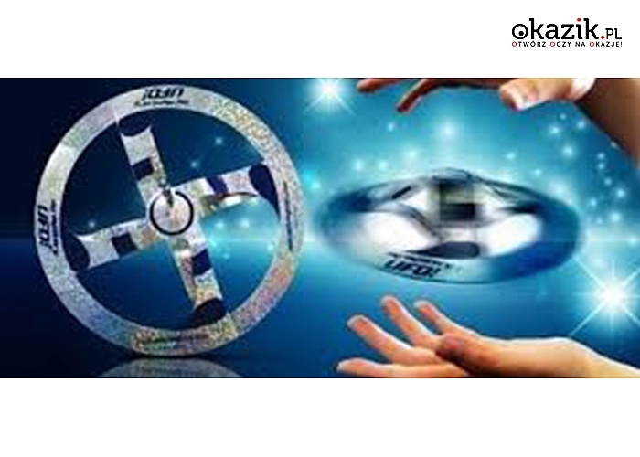 MAGICZNE, LATAJĄCE UFO zapewniające niezwykłe iluzjonistyczne widowisko, dzięki któremu zaskoczysz swoich gości!