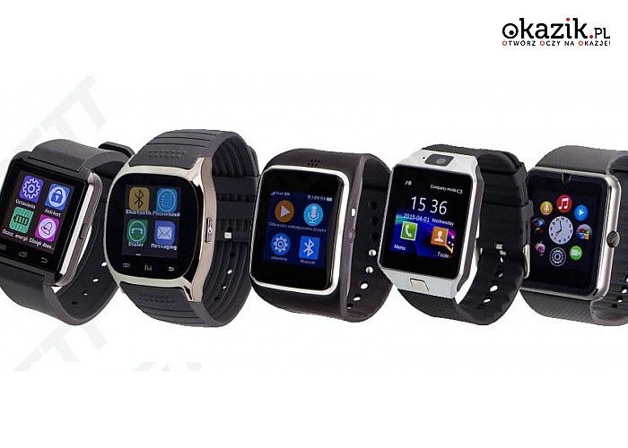 Smartwatch Garett! 5 modeli do wyboru w różnych wersjach kolorystycznych!  (99 zł)