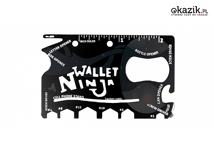 Karta przetrwania lub Ninja Wallet (od 5 zł)