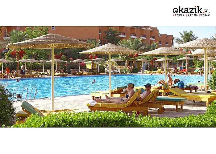 8- lub 15-dniowe EGIPSKIE WAKACJE w Hurghadzie! Przelot, hotel****, wyżywienie ALL INCLUSIVE i rezydent w cenie.