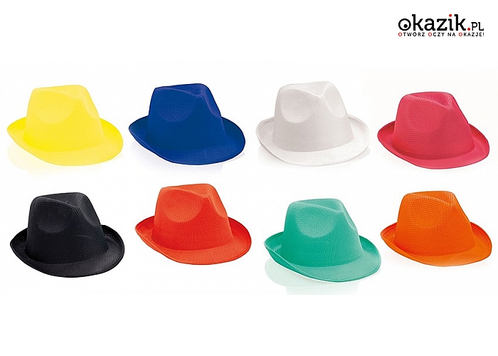 Stylowy kapelusz w 8 modnych kolorach do wyboru (18,99 zł)