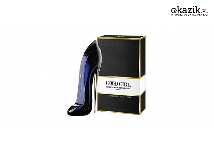Eleganckie perfumy damskie Good Girl znanej marki Carolina Herrera. (280,13 zł)