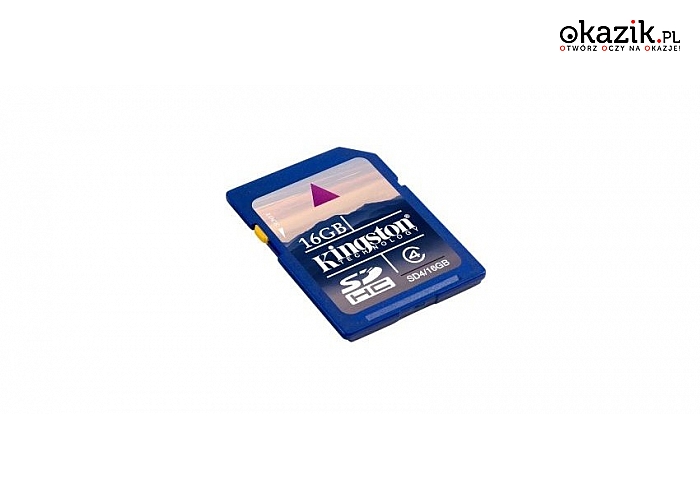 Kingston karta pamięci SDHC 16GB Class 4