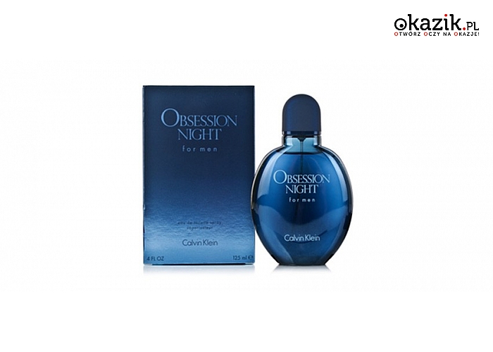 Męskie perfumy Obsession Night znanej marki Calvin Klein. (123,86 zł)
