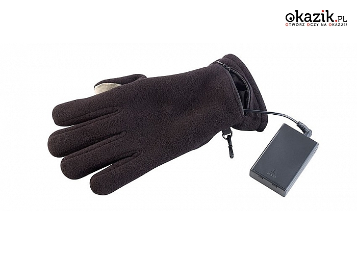 Podgrzewane rękawiczki: bez palcy na USB lub z palcami na baterie – różne rozmiary. (od 49 zł)