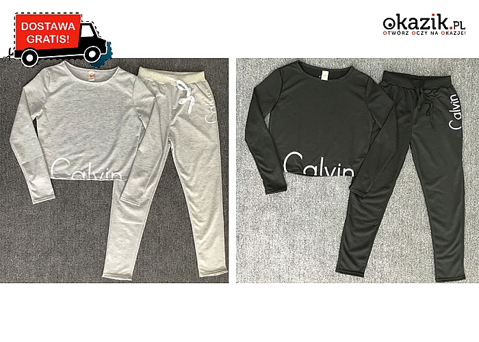 Damski dres Calvin Klein, wygodny i podkreślający kobiece kształty, różne rozmiary i kolory. Wysyłka GRATIS! (89 zł)