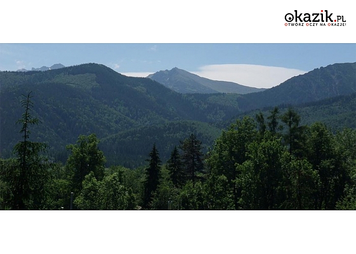 Z pięknym widokiem na Tatry i Giewont - WILLA CORDIAL W KOŚCIELISKU/ZAKOPANEM.