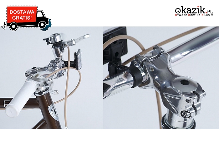 OKAZJA! Lekki rower męski by Hellobikes. Aluminiowe wyposażenie. Wysoka jakość wykonania. WYSYŁKA GRATIS!