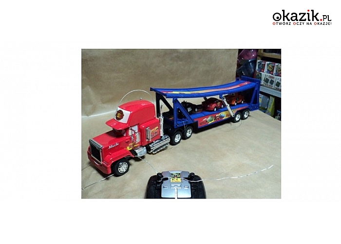 Autka zabawki ze znanej bajki Cars: zdalnie sterowane, z wieloma atrakcjami. Aż 4 różne modele do wyboru. (od 83 zł)