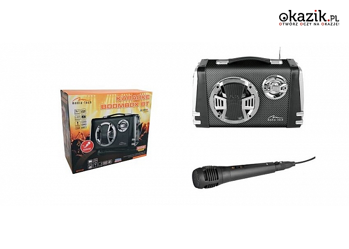 PARTYBOX BT MT3150 lub KARAOKE BOOMBOX BT MT3149 ! (od...