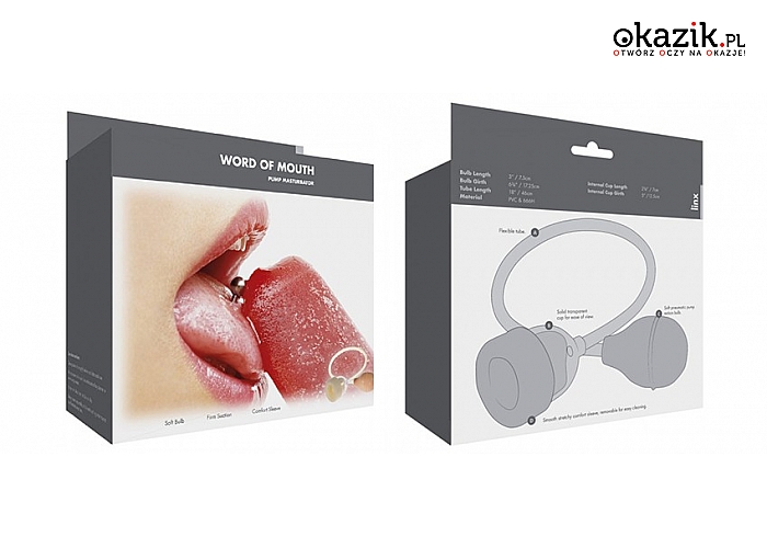 Oral Simulator Linx: pompka stymulująca do penisa, imitująca doznania stosunku oralnego. (49 zł)