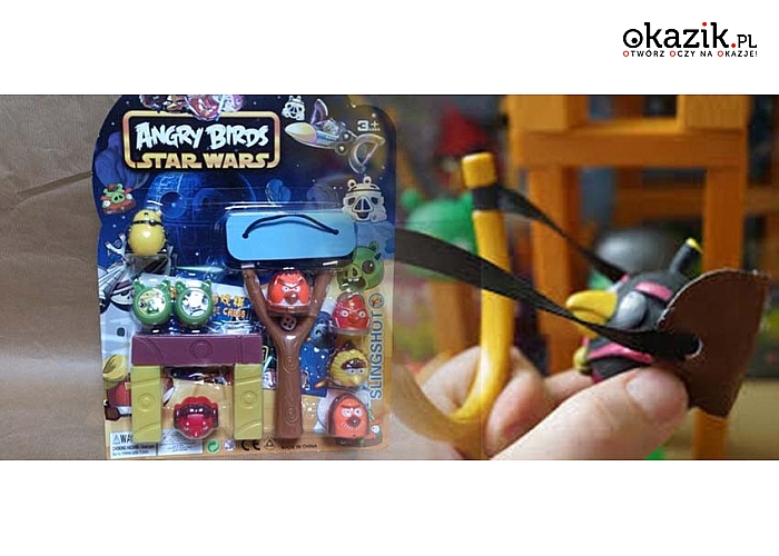 Gra zręcznościowa dla dzieci: Angry Birds – Wściekłe ptaki. (15 zł)