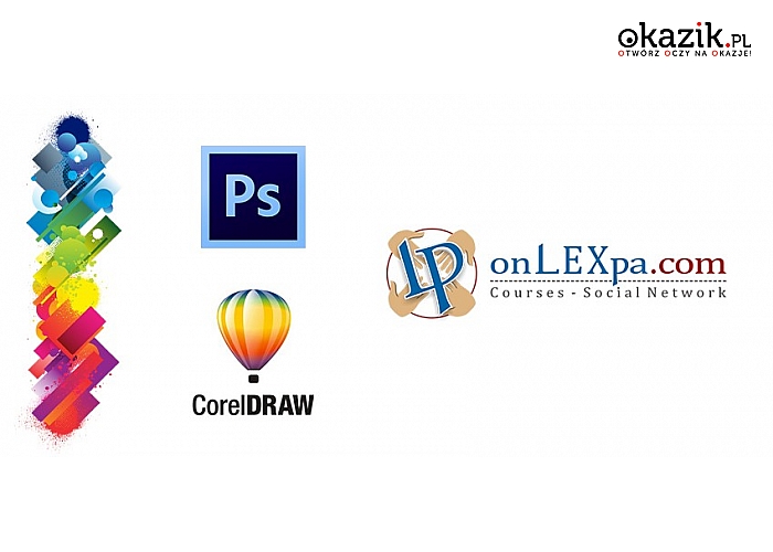 Kurs online: Photoshop i Corel Draw + zaświadczenie od Online Lex Partners! (69,90 zł)