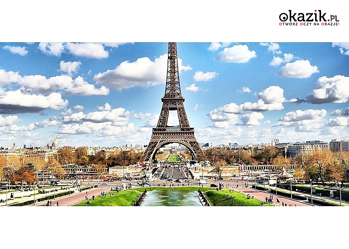 6 – dniowy wyjazd do Paryża dla 1 osoby: zwiedzanie stolicy elegancji i europejskiej kultury, różne terminy. (od 975 zł)
