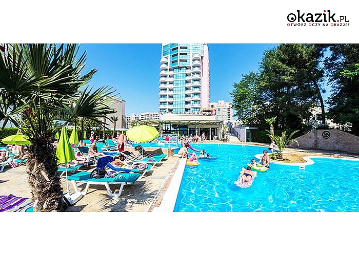 Obóz dla młodzieży – Słoneczny Brzeg w Bułgarii, Hotel GRAND****, 2 tygodnie wypoczynku! (od 1697 zł)