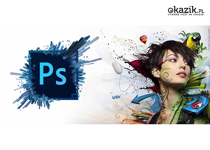 Specjalistyczny kurs internetowy: obsługa Photoshopa  (19 zł)