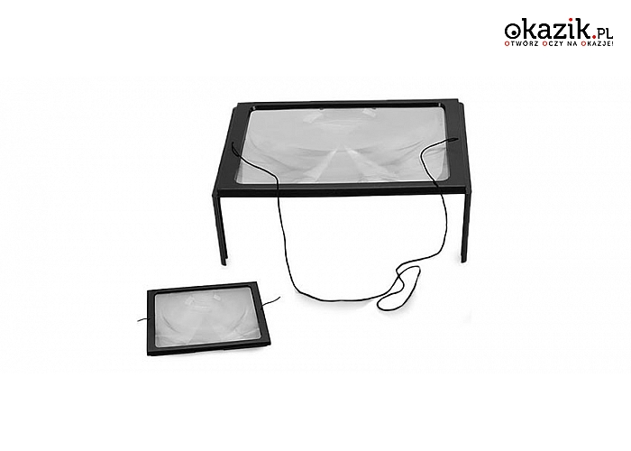 1.5x Full Sheet Magnifier with Folding Stand
