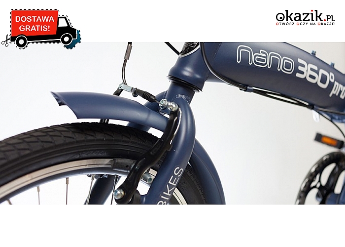 Rower składany nano 360 pro by Hellobikes (690 zł)