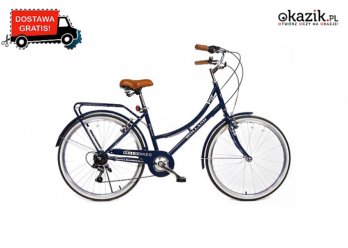 Klasyczny rower w praktycznym wydaniu by Hellobikes! (690 zł)