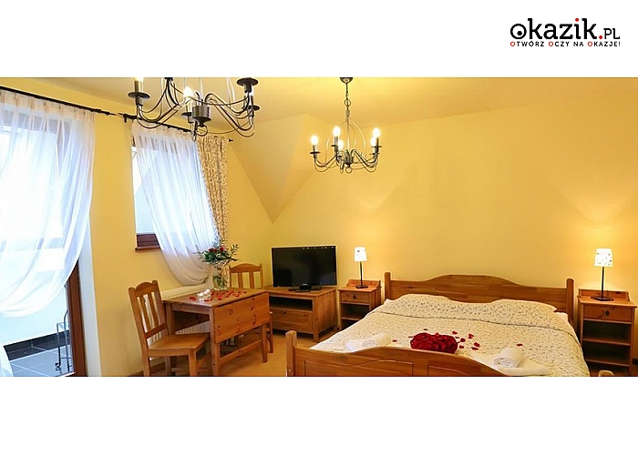 JELEŚNIA, Hotel*** Vesta. Pakiet STANDARD lub ROMANTYCZNY! SPA + masaż na fotelu masującym.