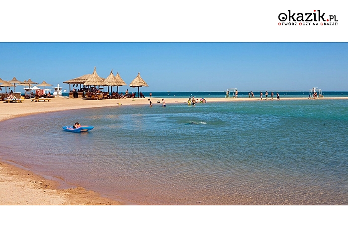 Hurghada w Egipcie! Komfortowy kompleks hotelowy Siva Grand Beach! All inclusive! Długa piaszczysta plaża!