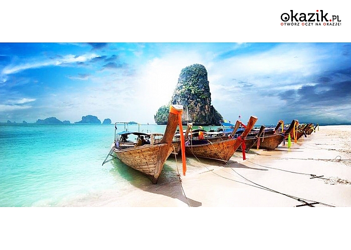 Tajlandia – skąpani w turkusie! Relaks na plaży, kąpiele w morzu, przepiękne wyspy, transport, hotele***, opieka pilota!
