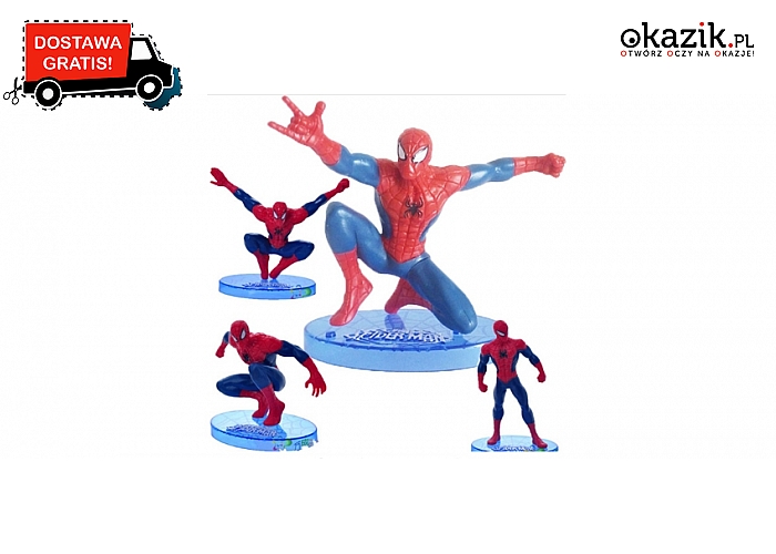 Figurka stworzona dla każdego młodego fana Spider-Mana !(24 zł)