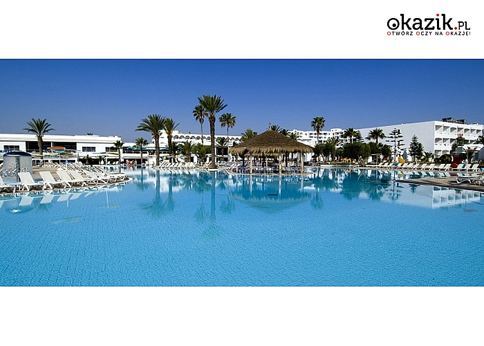 Tunezja Sousse! 8-dniowy wypoczynek w Hotelu Thalassa Sousse****! All Inclusive! Prywatna, szeroka i piaszczysta plaża!