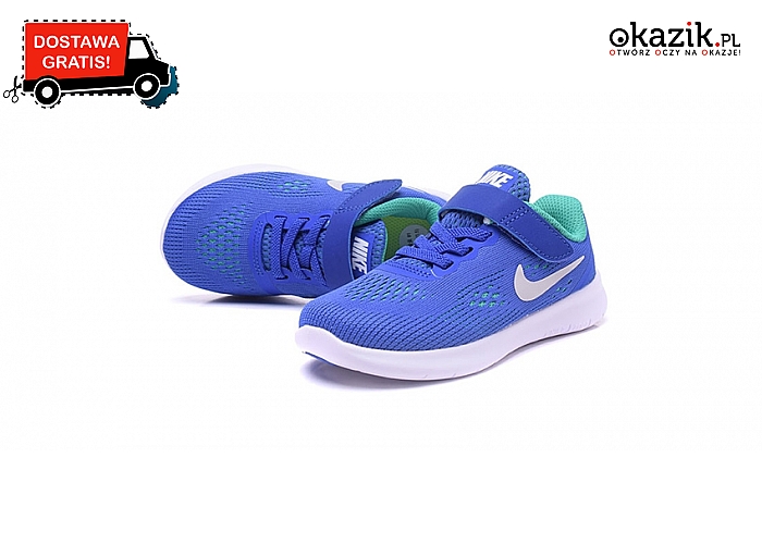 Sport to zdrowie!! Dziecięce buty Nike to wygodne i bezpieczne obuwie dla aktywnego dziecka. (159 zł)