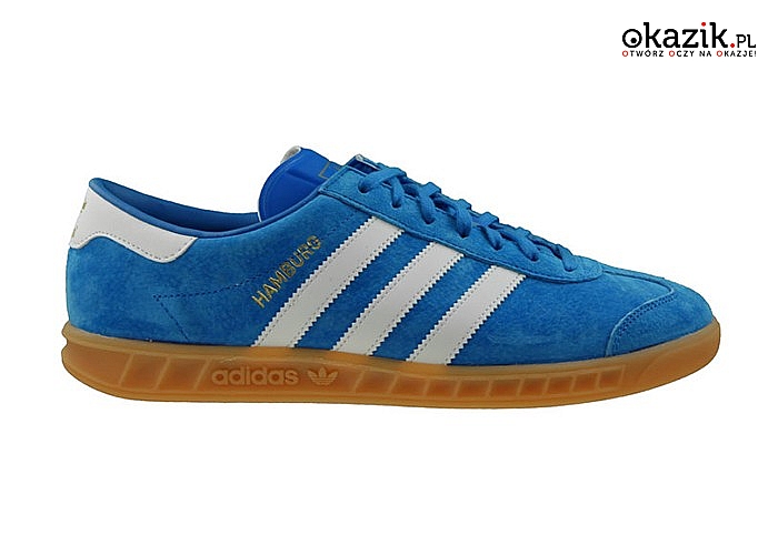 Oryginalne buty Adidas Hamburg! Wykonane ze skóry naturalnej! Najwyższa jakość! (259 zł)