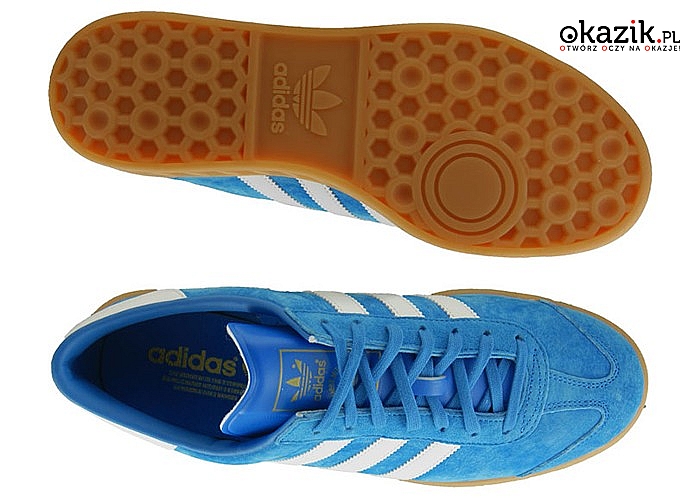 Oryginalne buty Adidas Hamburg! Wykonane ze skóry naturalnej! Najwyższa jakość! (259 zł)