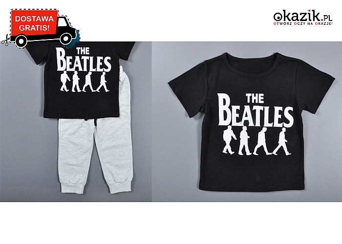 Dres dla dziecka w stylu The Beatles! Trwała jak Rock ‘n’ Roll jakość(41 zł)