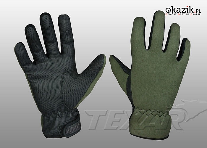 Taktyczne rękawice neoprenowe Duty polskiej firmy Texar! Wykonane z najwyższej jakości materiałów (44 zł)