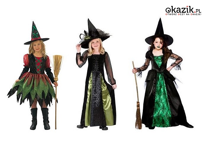 Strój czarownicy czy diablicy to zdecydowane klasyki na Halloween