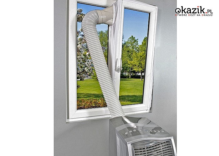 Uszczelnienia okna do mobilnego klimatyzatora Sichler! Skutecznie korzystaj ze swojej mobilnej klimatyzacji!