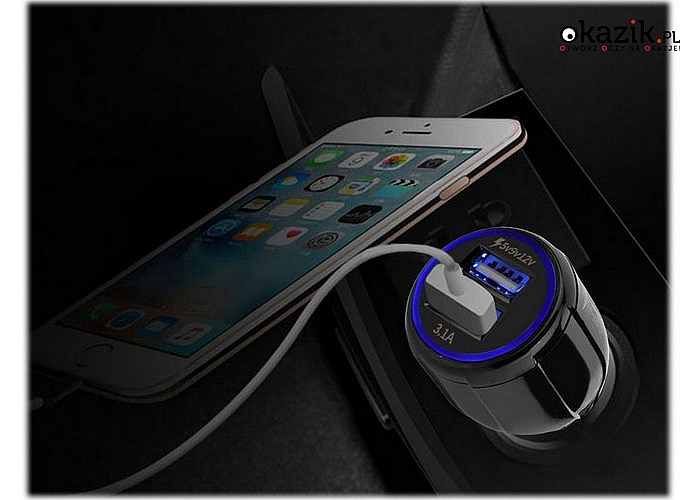ŁADOWARKA SIECIOWA i/lub SAMOCHODOWA do iPhone, z kablem USB czy z technologią Quick Charge 3.0. 5 różnych modeli!