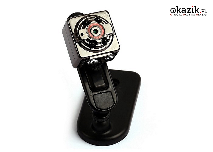 Mini kamery szpiegowskie FULL HD! Jedne z najmniejszych na rynku urządzeń rejestrujących! Detekcja ruchu!