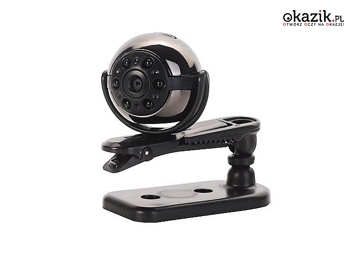 Mini kamery szpiegowskie FULL HD! Jedne z najmniejszych na rynku urządzeń rejestrujących! Detekcja ruchu!